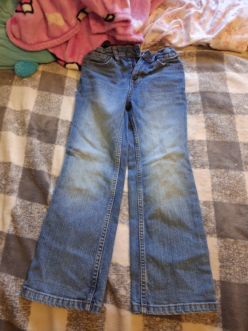 Cat & Jack Blue Wide-Leg Women's Jeans
